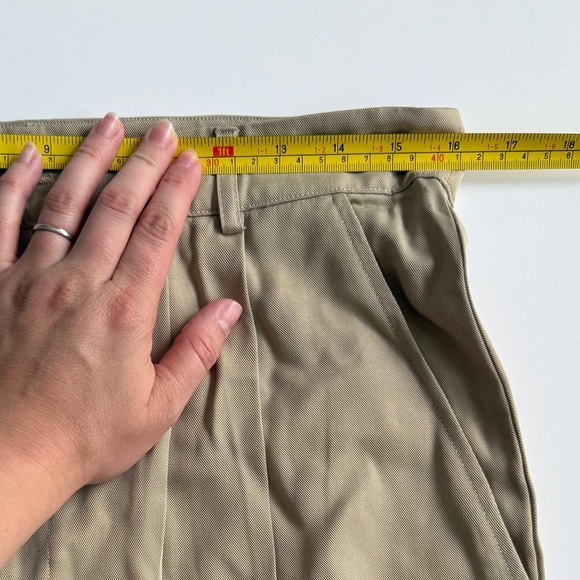 Reformation Mason Pants Twill Pleated Trouser Sz 10 Minimalist Office Capsule - Picture 4 of 14